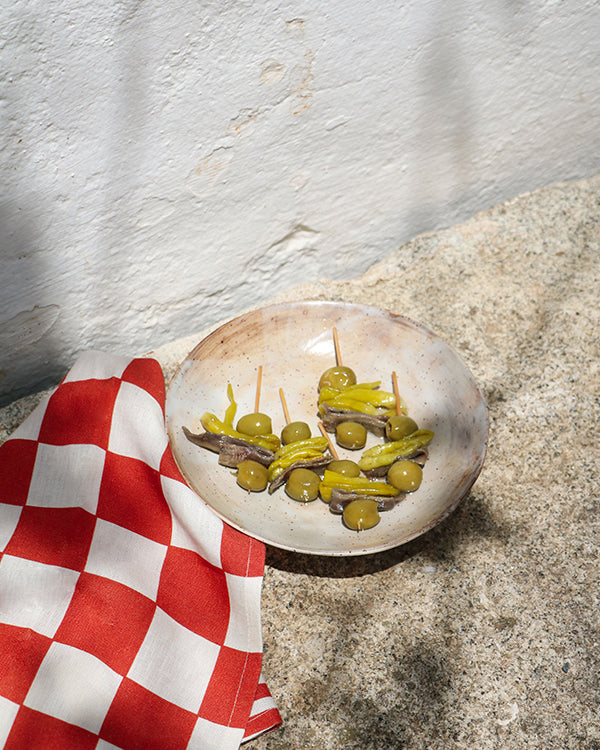 Platos arena postre (set de 2)
