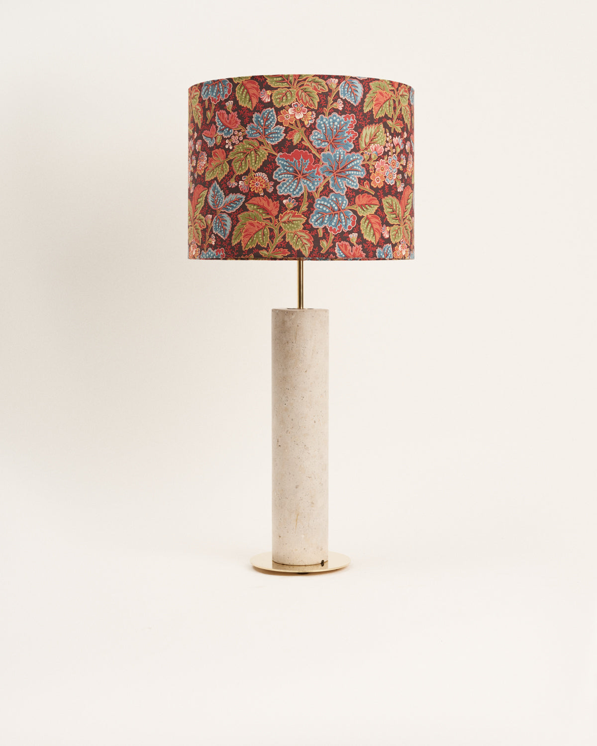 <transcy>Floral print lampshade</transcy>