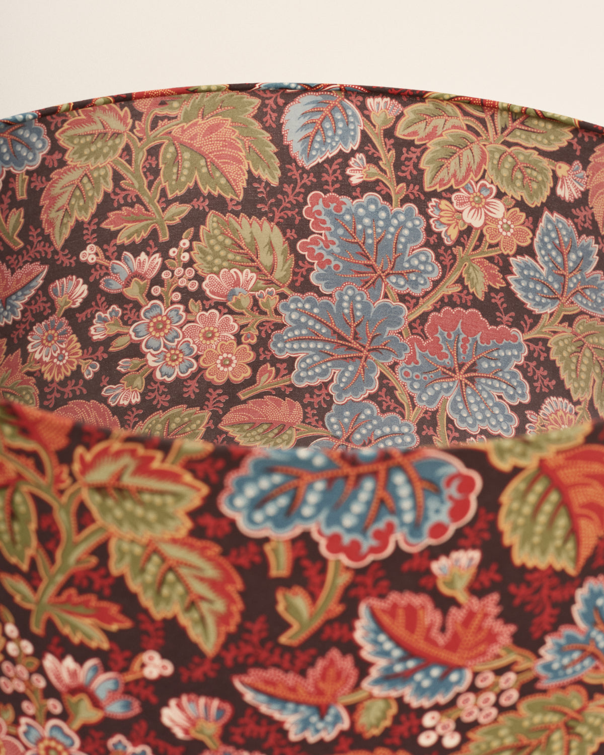 <transcy>Floral print lampshade</transcy>