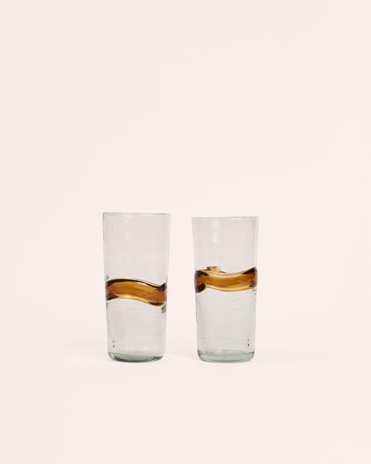 Pareja vasos altos spatter topacio