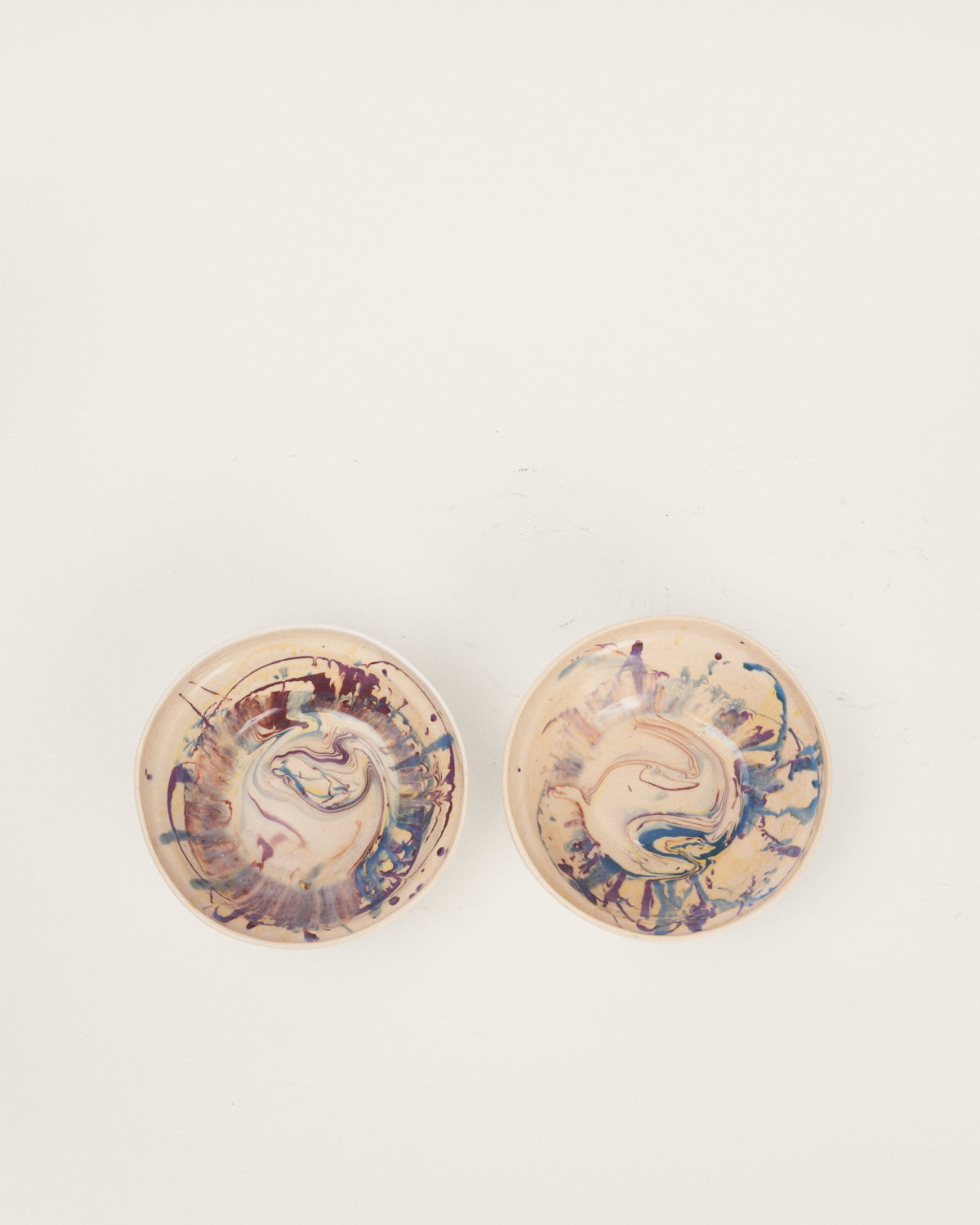 Marbled bowls (set of 2)