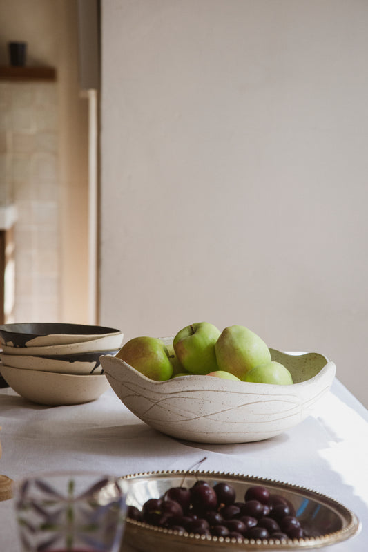 Sand fruit bowl