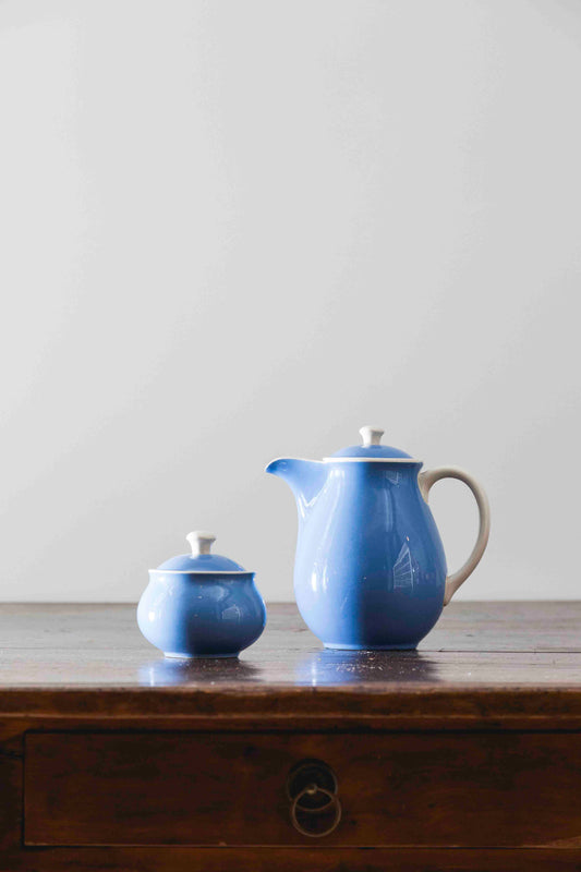 Antique German ceramic tea set