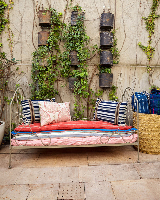 Old french iron bed