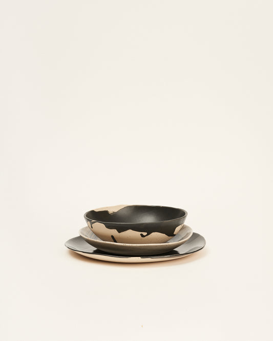 Bowls negro mate (set de 2)
