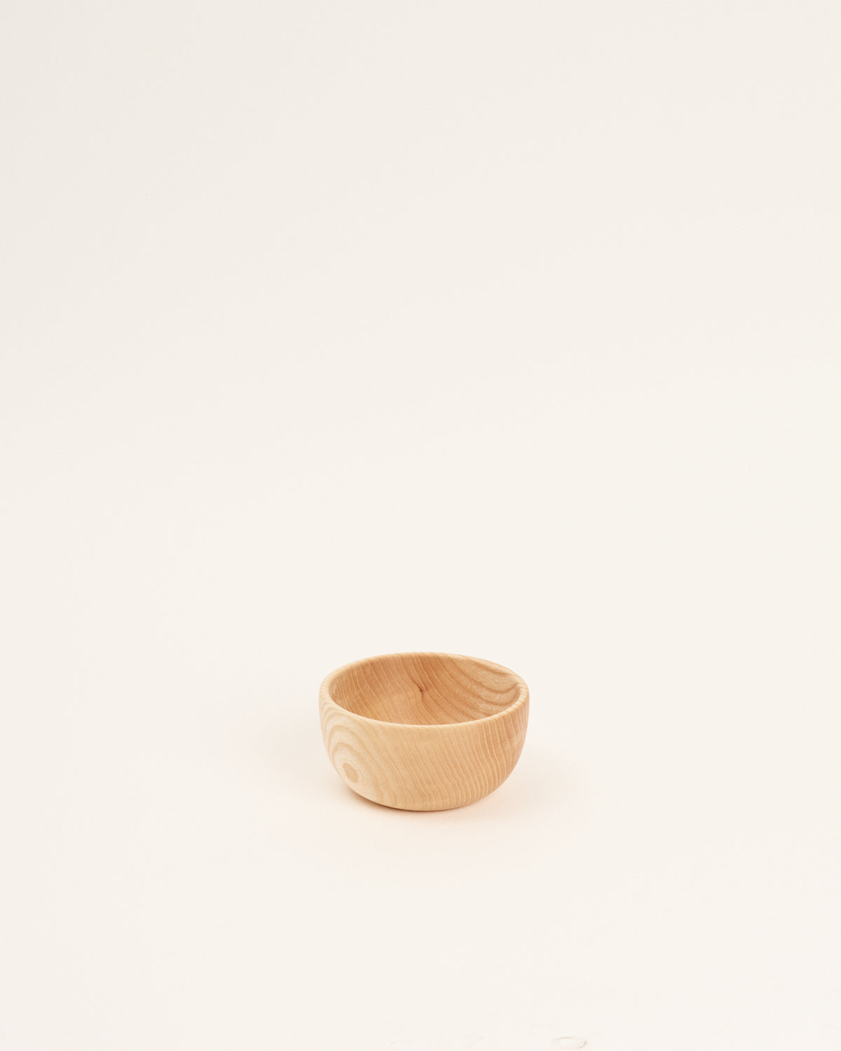 Small wood ash bowl