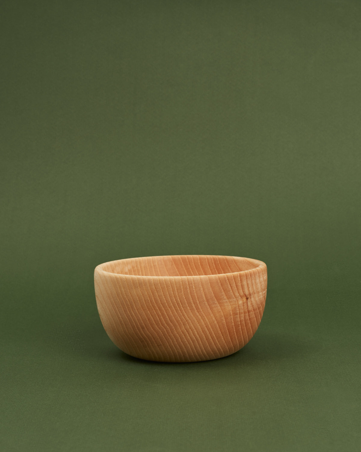 Small wood ash bowl