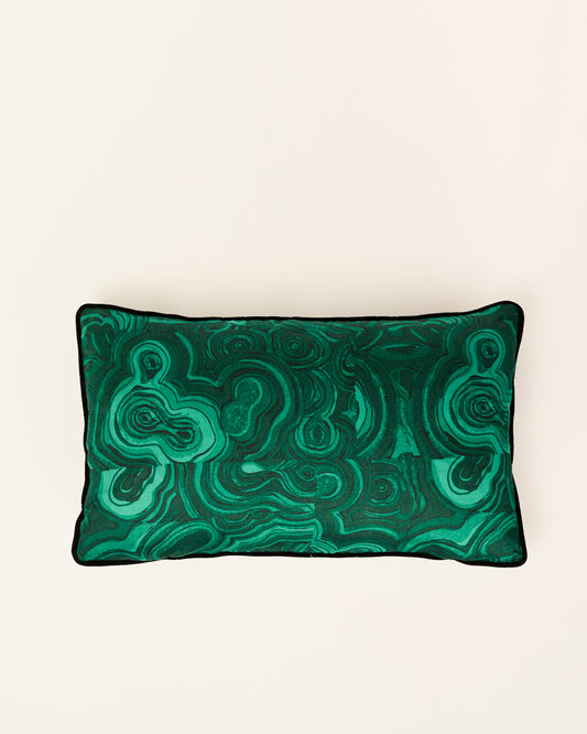 Malachite cushion