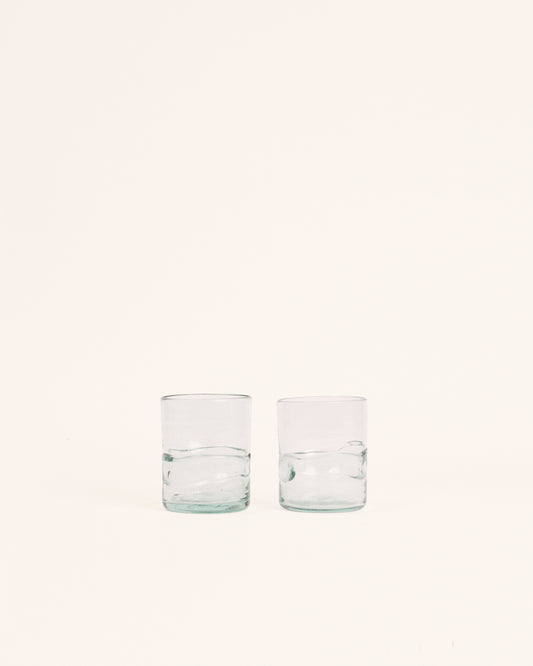 <transcy>Pair of medium transparent spatter glasses</transcy>
