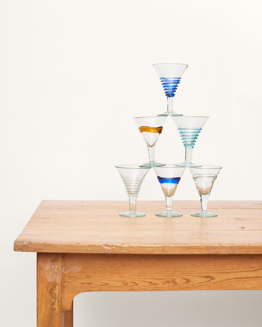 Pair of transparent spatter glasses